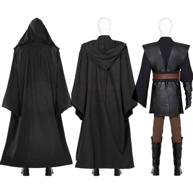 Star Wars Anakin Skywalker Costume Obi-Wan Kenobi Darth Vader Cosplay Suit 4 Star Wars Anakin Skywalker Costume Obi-Wan Kenobi Darth Vader Cosplay Suit - Image 4