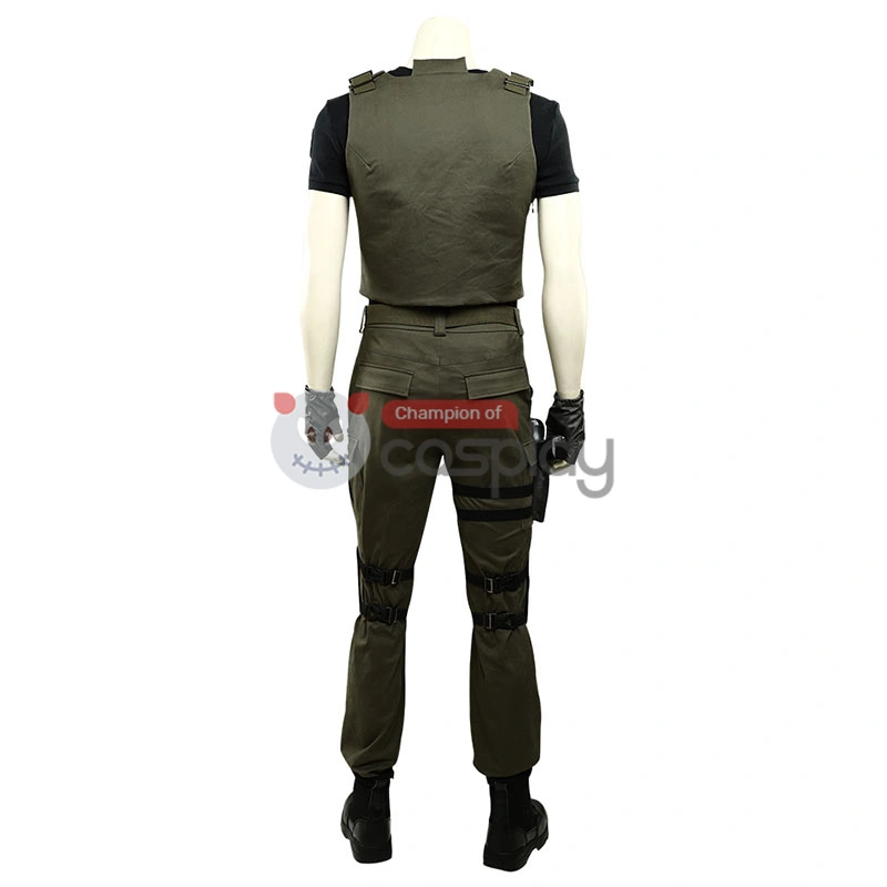 Carlos Oliveira Costume Resident Evil 3 Remake Cosplay Costume 4 Carlos Oliveira Costume Resident Evil 3 Remake Cosplay Costume - Image 4