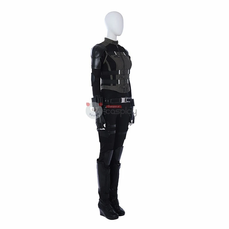 Black Widow Natasha Romanoff The Avengers Cosplay Costume 4 Black Widow Natasha Romanoff The Avengers Cosplay Costume - Image 4