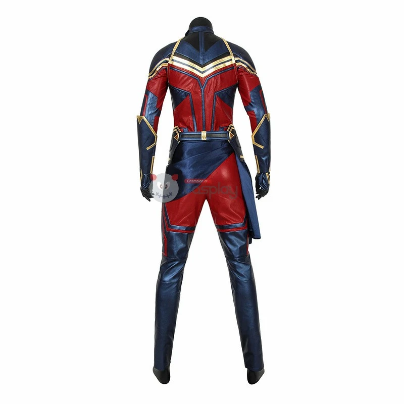 Carol Danvers Costume Avengers 4 Endgame Captain Marvel Cosplay Costume 6 Carol Danvers Costume Avengers 4 Endgame Captain Marvel Cosplay Costume - Image 6