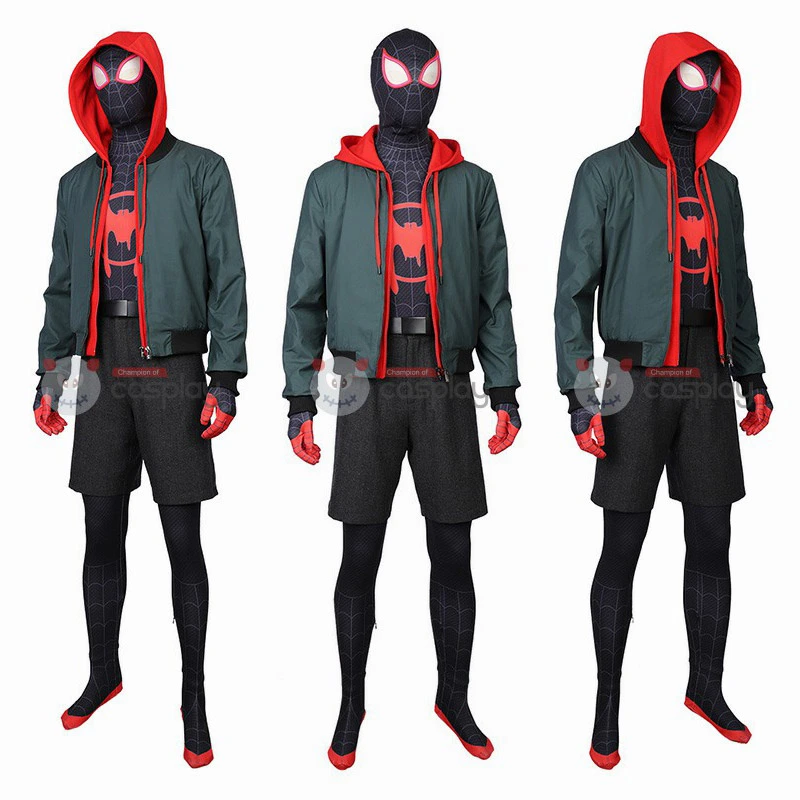 Spider Man Into The Spider Verse Aaron Davis Cosplay Costume 4 Spider Man Into The Spider Verse Aaron Davis Cosplay Costume - Image 4