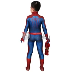 Kids The Amazing Spider-Man Peter Parker Cosplay Costume -Ready To Ship Sales 3 800x800 437