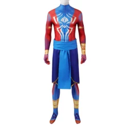 Spider-Man Across The Spider-Verse India Pavitr Prabhakar Cosplay Costumes -Ready To Ship Sales 3 800x800 454