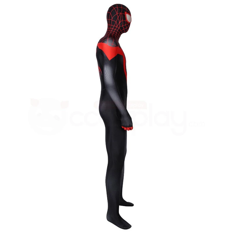 Ultimate Spider-Man Cosplay Costume Spiderman PS5 Miles Morales Bodysuit 3 Ultimate Spider-Man Cosplay Costume Spiderman PS5 Miles Morales Bodysuit - Image 3