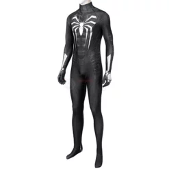 Spiderman Miles Morales Suit Spider Man Venom Black Cosplay Costume 17 Spiderman Miles Morales Suit Spider Man Venom Black Cosplay Costume -Ready To Ship Sales 3 800x800 460