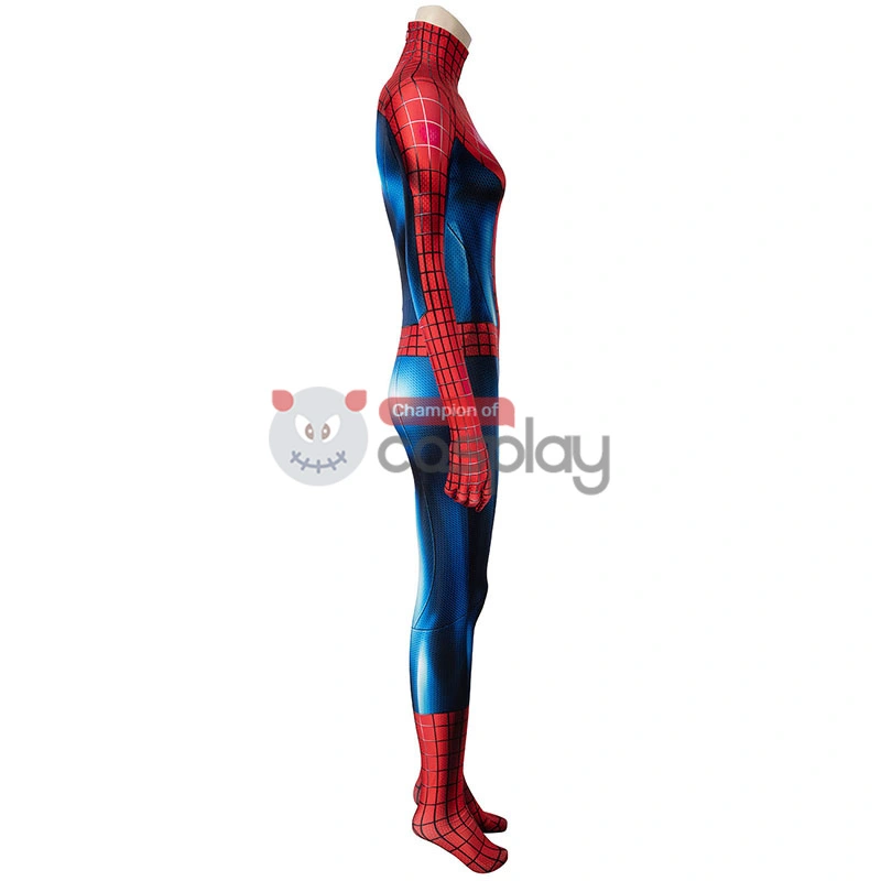 Female Spiderman Jumpsuit The Amazing Spider Man 2 Peter Parker Cosplay Costume 4 Female Spiderman Jumpsuit The Amazing Spider Man 2 Peter Parker Cosplay Costume - Image 4