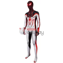 Spider-Man TRACK Suit White Spiderman Miles Morales Cosplay Costume -Ready To Ship Sales 3 800x800 478