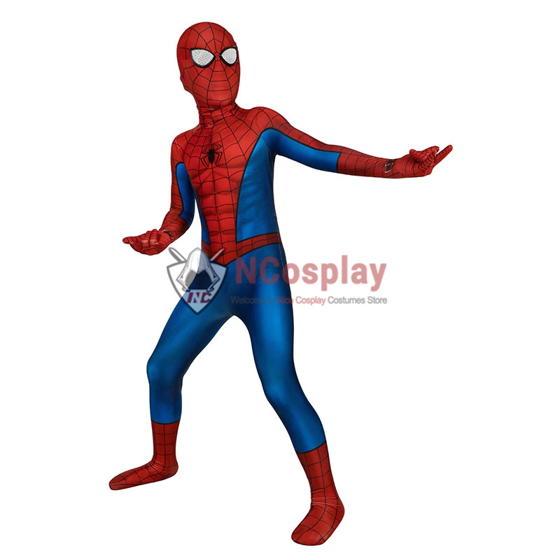Kids Spider Man Tobey Maguire Cosplay Costume Edition Spiderman Jumpsuit 4 Kids Spider Man Tobey Maguire Cosplay Costume Edition Spiderman Jumpsuit - Image 4