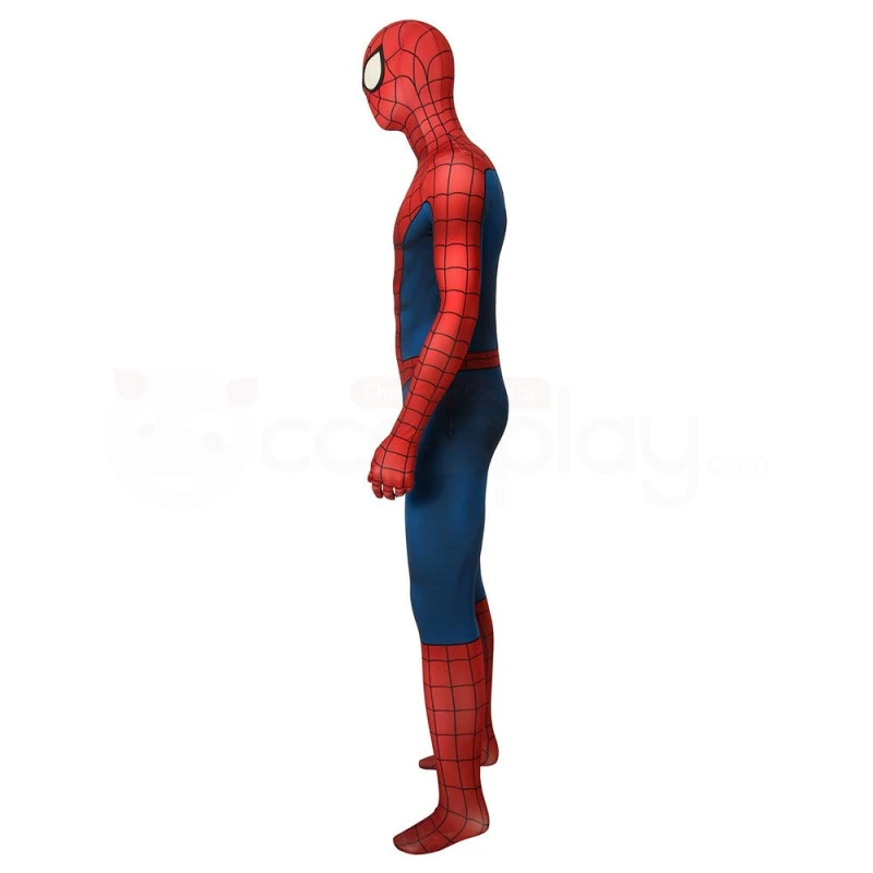 Spider-Man Classic Suit Halloween Cosplay Costume 3 Spider-Man Classic Suit Halloween Cosplay Costume - Image 3