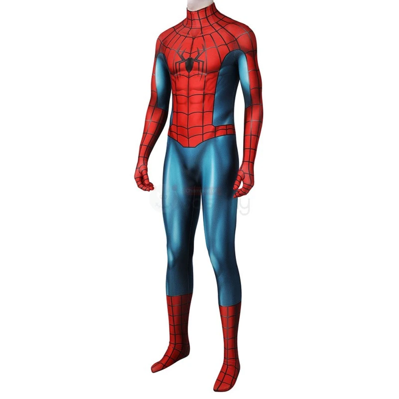 Spider-Man 3 No Way Home Cosplay Costumes Peter Parker Classic Jumpsuits 3 Spider-Man 3 No Way Home Cosplay Costumes Peter Parker Classic Jumpsuits - Image 3