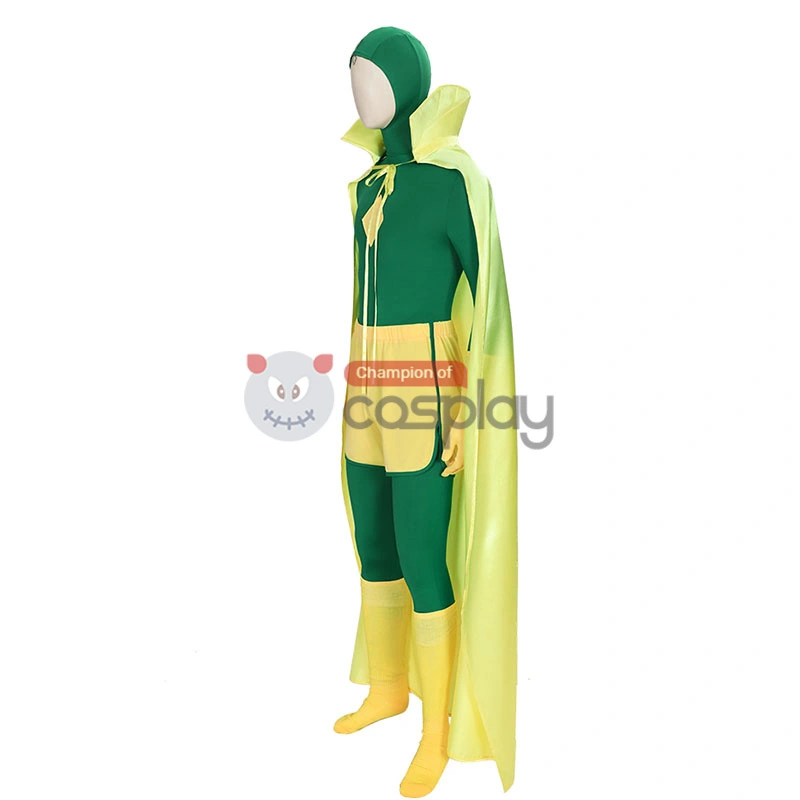Vision Cosplay Costume 2021 WandaVision Cosplay Suit 4 Vision Cosplay Costume 2021 WandaVision Cosplay Suit - Image 4