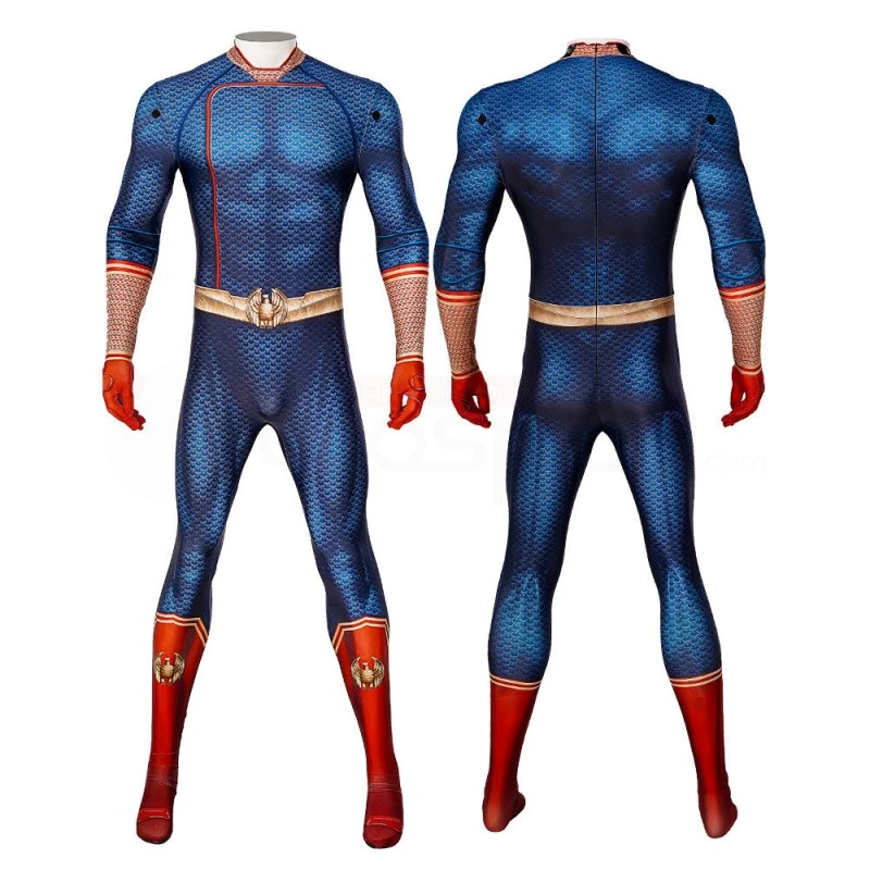 The Boys Season 1 Homelander Jumpsuit Cosplay Costume 3 The Boys Season 1 Homelander Jumpsuit Cosplay Costume - Image 3