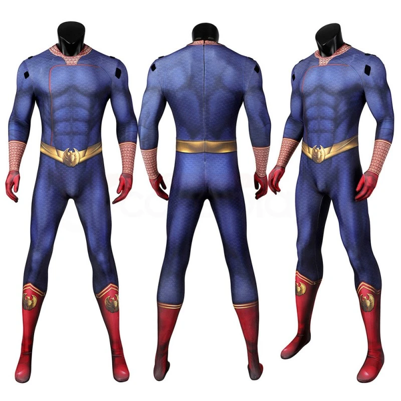The Boys Season 3 Cosplay Costumes Homelander Jumpsuit 3 The Boys Season 3 Cosplay Costumes Homelander Jumpsuit - Image 3