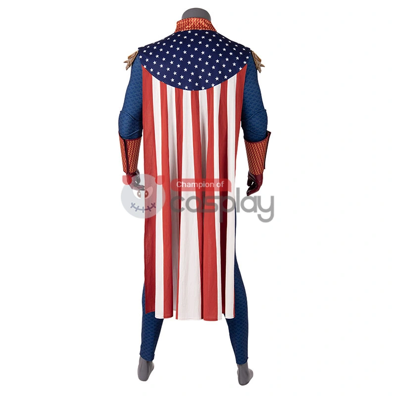 Homelander Costume The Boys Season 1 Cosplay Suit 4 Homelander Costume The Boys Season 1 Cosplay Suit - Image 4