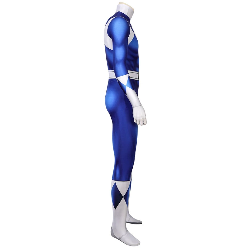 Adult Power Rangers Jumpsuit Mighty Morphin Power Rangers Cosplay Costume 36 Adult Power Rangers Jumpsuit Mighty Morphin Power Rangers Cosplay Costume - Image 36