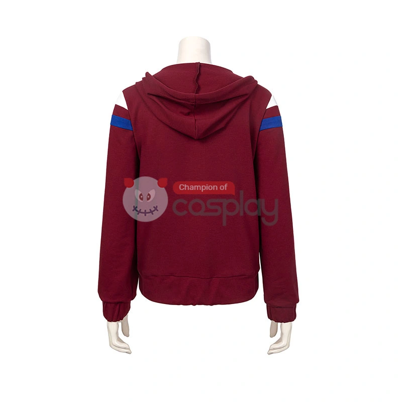 Wanda Hoodies Costume WandaVision Maximoff Scarlet Witch Cosplay Suit 4 Wanda Hoodies Costume WandaVision Maximoff Scarlet Witch Cosplay Suit - Image 4