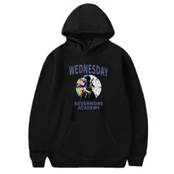 Wednesday The Addams Family Print Hoodies Fashion Unisex