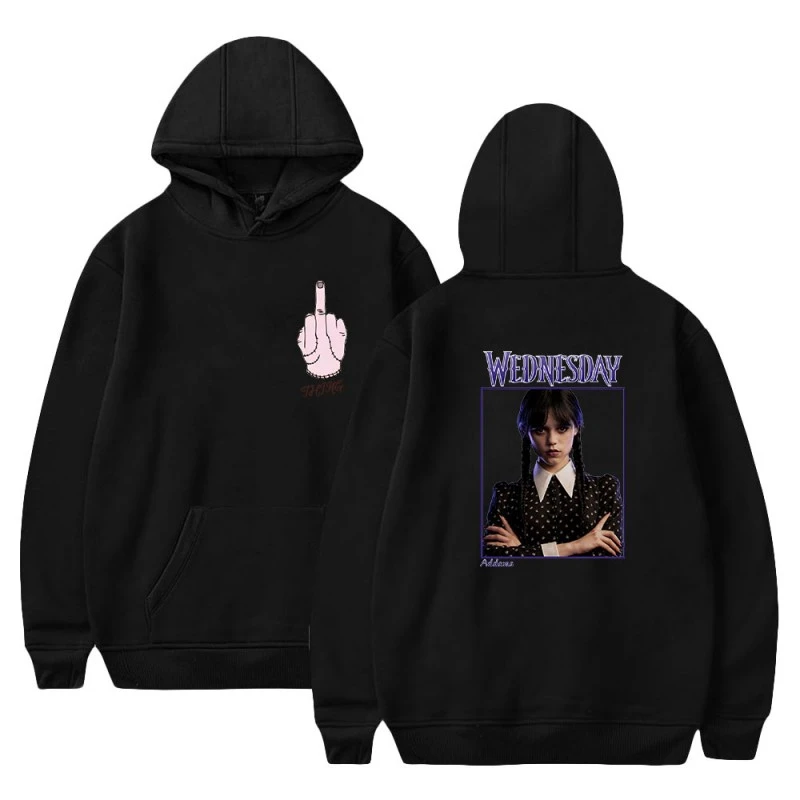 Wednesday Addams Pullover The Addams Family Fashion Hoodie Unisex 1 Wednesday Addams Pullover The Addams Family Fashion Hoodie Unisex