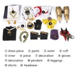 Kujo Sara Costume Genshin Impact Cosplay Suit 37 Kujo Sara Costume Genshin Impact Cosplay Suit -Ready To Ship Sales 31 800x800 1