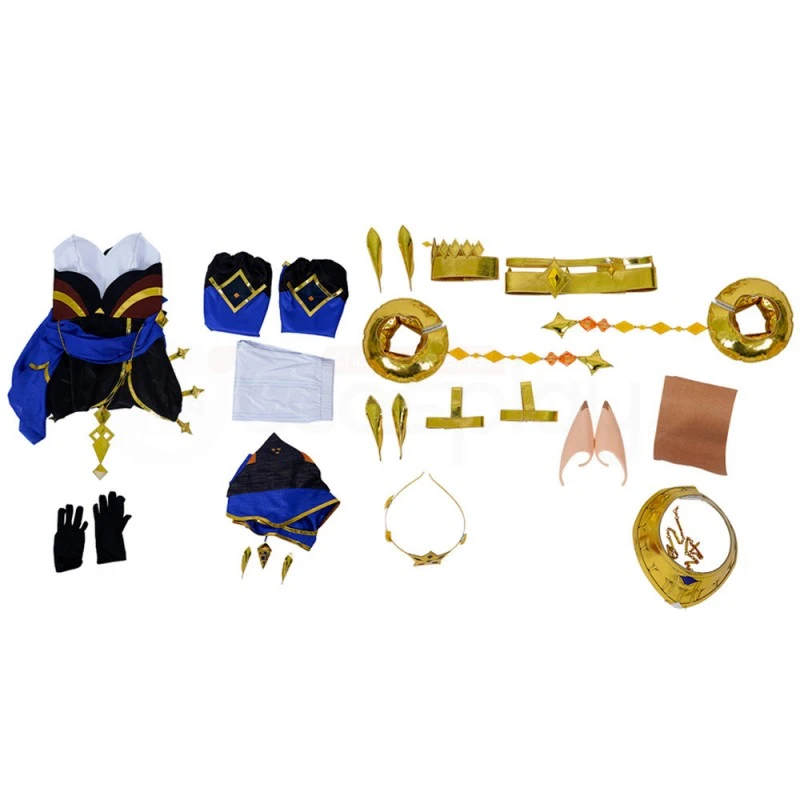 Genshin Impact Layla Cosplay Costumes 5 Genshin Impact Layla Cosplay Costumes - Image 5