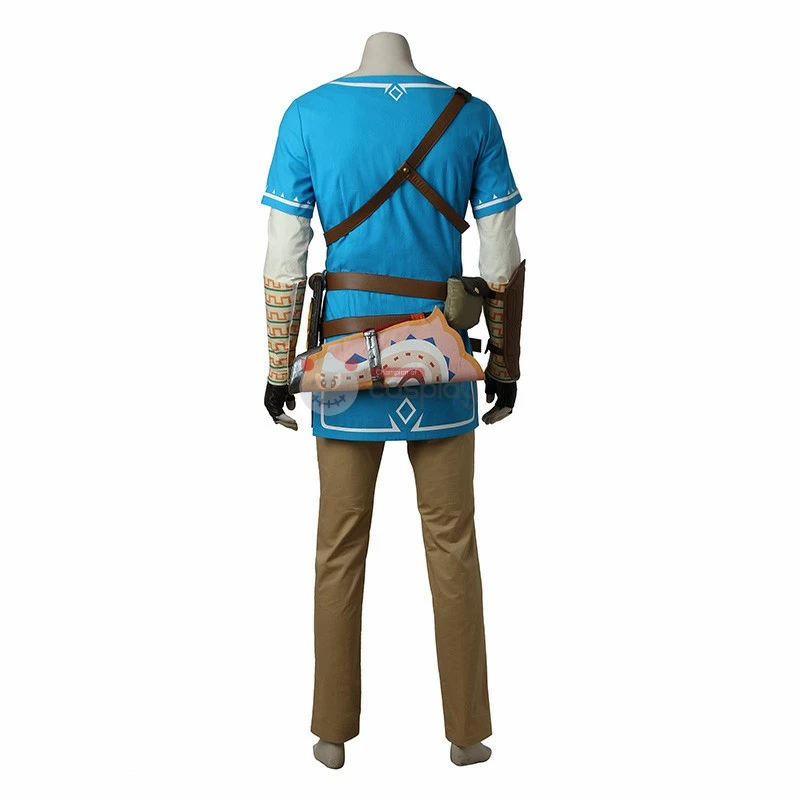 The Legend Of Zelda Breath Of The Wild Link Cosplay Costume 5 The Legend Of Zelda Breath Of The Wild Link Cosplay Costume - Image 5