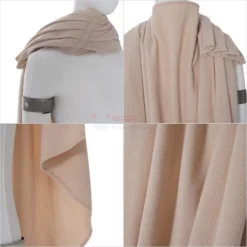 Star Wars Padme Amidala White Cosplay Costume 15 Star Wars Padme Amidala White Cosplay Costume -Ready To Ship Sales 4 800x800 163