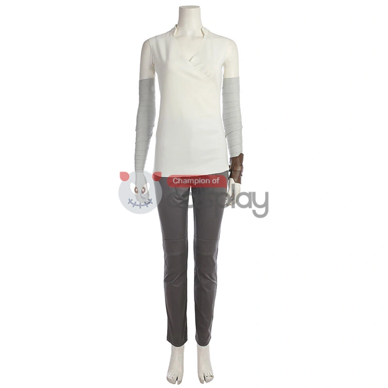 Star Wars 8 Rey Cosplay Costume Top Level 5 Star Wars 8 Rey Cosplay Costume Top Level - Image 5