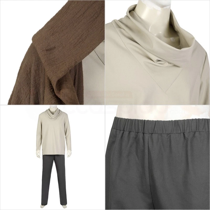 2022 Obi-Wan Kenobi Cosplay Costume New Star Wars Suit 5 2022 Obi-Wan Kenobi Cosplay Costume New Star Wars Suit - Image 5