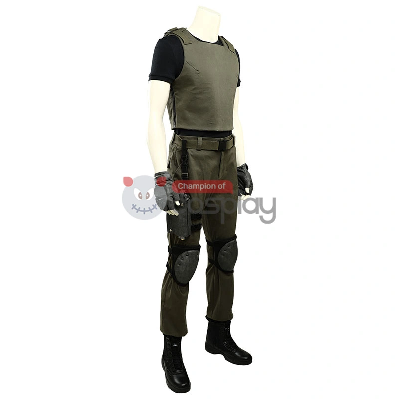 Carlos Oliveira Costume Resident Evil 3 Remake Cosplay Costume 5 Carlos Oliveira Costume Resident Evil 3 Remake Cosplay Costume - Image 5