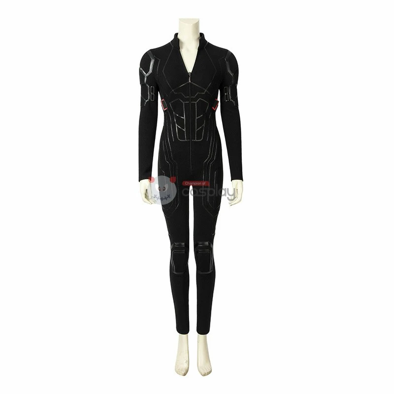 Black Widow Costume Avengers Endgame Natasha Romanoff Cosplay Costume Upgraded Version 5 Black Widow Costume Avengers Endgame Natasha Romanoff Cosplay Costume Upgraded Version - Image 5
