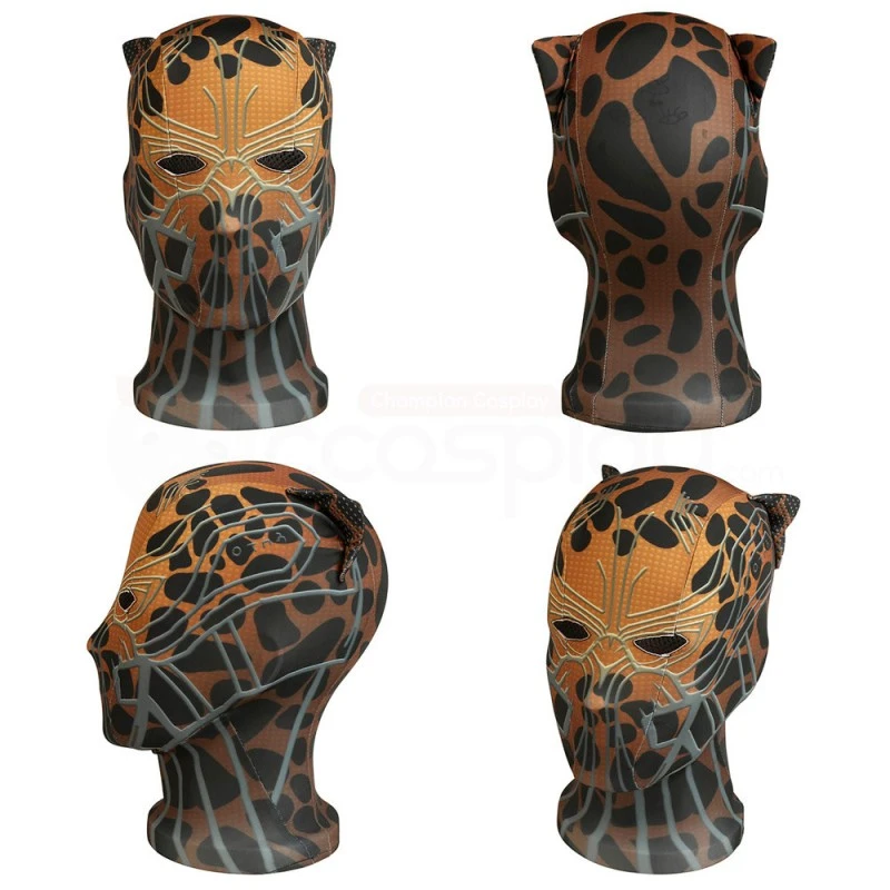 Erik Stevens Jumpsuit Black Panther Cosplay Costume 3 Erik Stevens Jumpsuit Black Panther Cosplay Costume - Image 3