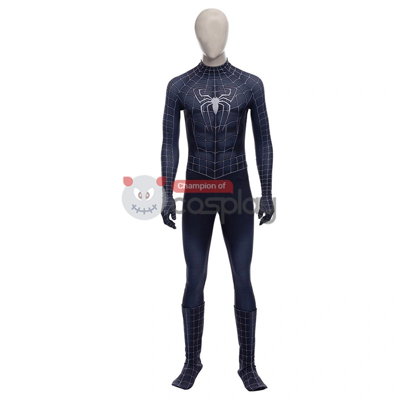 Adult Spider Man 3 Venom Spider-Man Halloween Cosplay Costume 5 Adult Spider Man 3 Venom Spider-Man Halloween Cosplay Costume - Image 5
