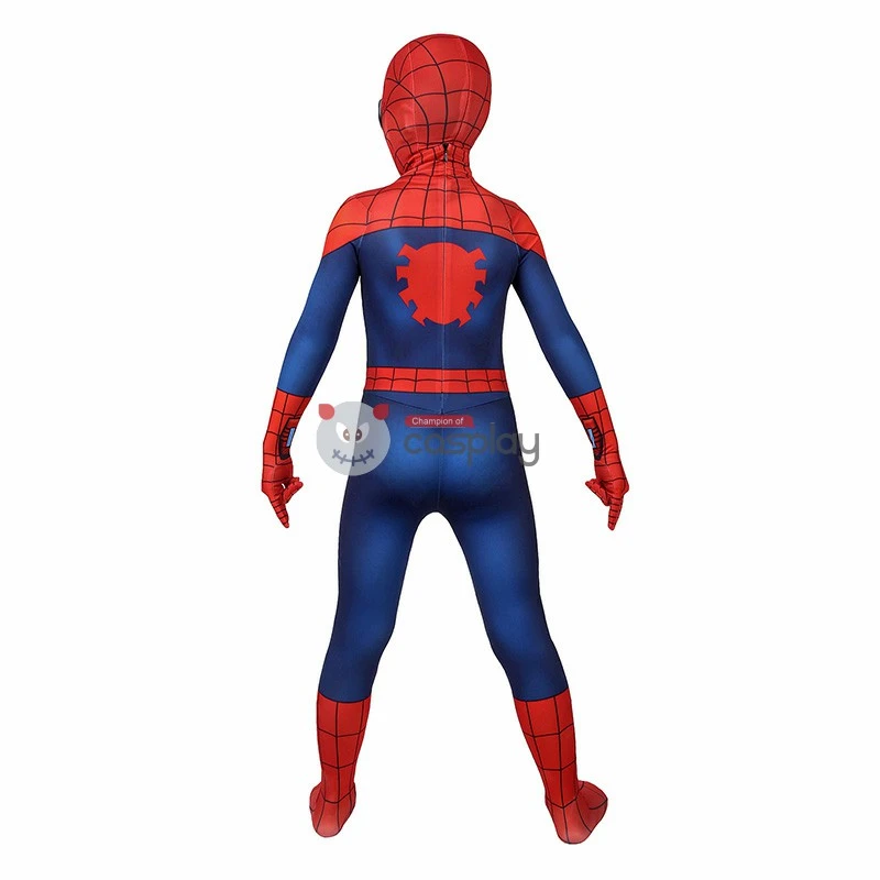 Kids Ultimate SpiderMan Costume Ultimate Spider-Man Classic Cosplay Costumes 4 Kids Ultimate SpiderMan Costume Ultimate Spider-Man Classic Cosplay Costumes - Image 4