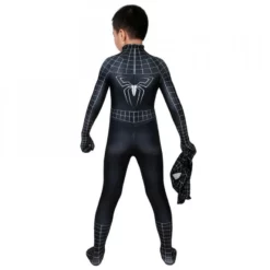 Spiderman 3 Eddie Brock Cosplay Costume Venom Jumpsuit For Kids -Ready To Ship Sales 4 800x800 467