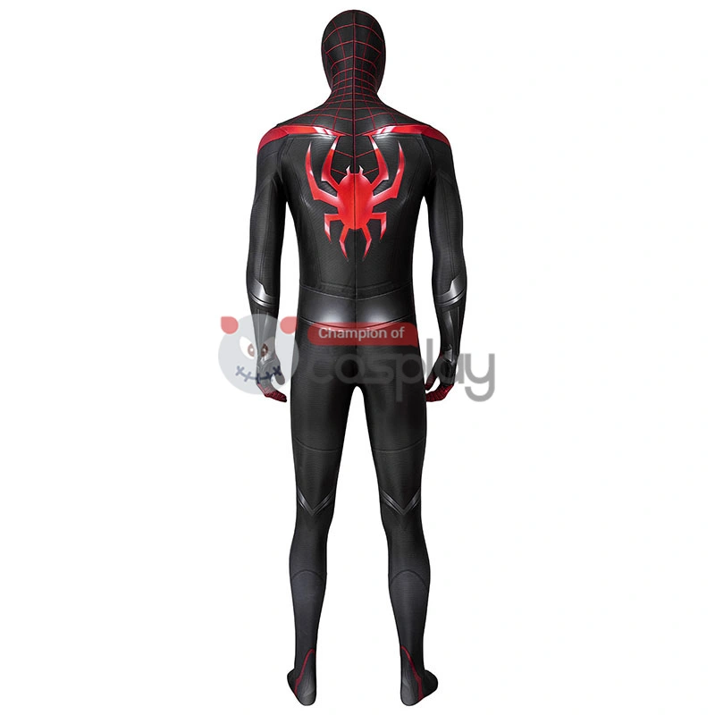 Spider Man Cosplay Costume Spiderman Miles Morales Jumpsuit Top Level 5 Spider Man Cosplay Costume Spiderman Miles Morales Jumpsuit Top Level - Image 5
