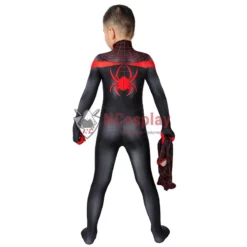 Kids Ultimate Spider Man Cosplay Costume Spiderman PS5 Miles Morales Jumpsuit -Ready To Ship Sales 4 800x800 481