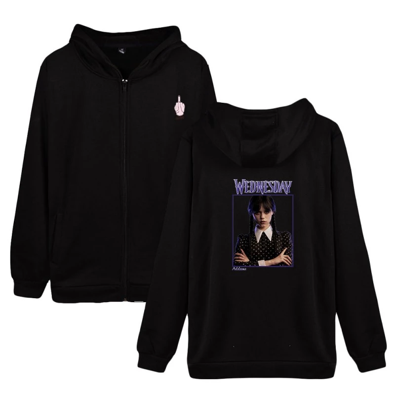 Wednesday Addams Pullover The Addams Family Fashion Hoodie Unisex 2 Wednesday Addams Pullover The Addams Family Fashion Hoodie Unisex - Image 2