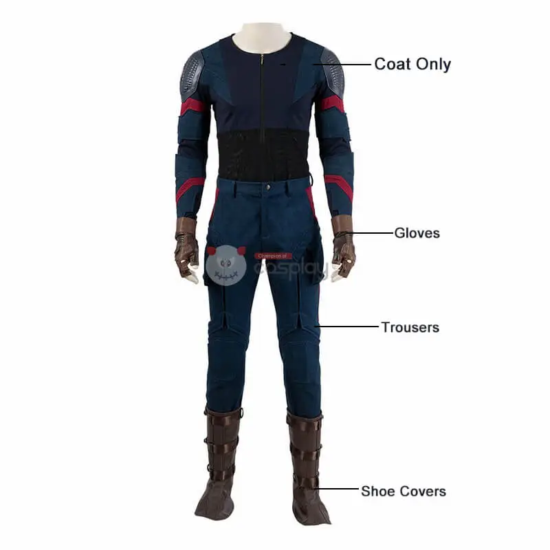Captain America Cosplay Costumes Avengers Endgame Steve Rogers Costume 5 Captain America Cosplay Costumes Avengers Endgame Steve Rogers Costume - Image 5