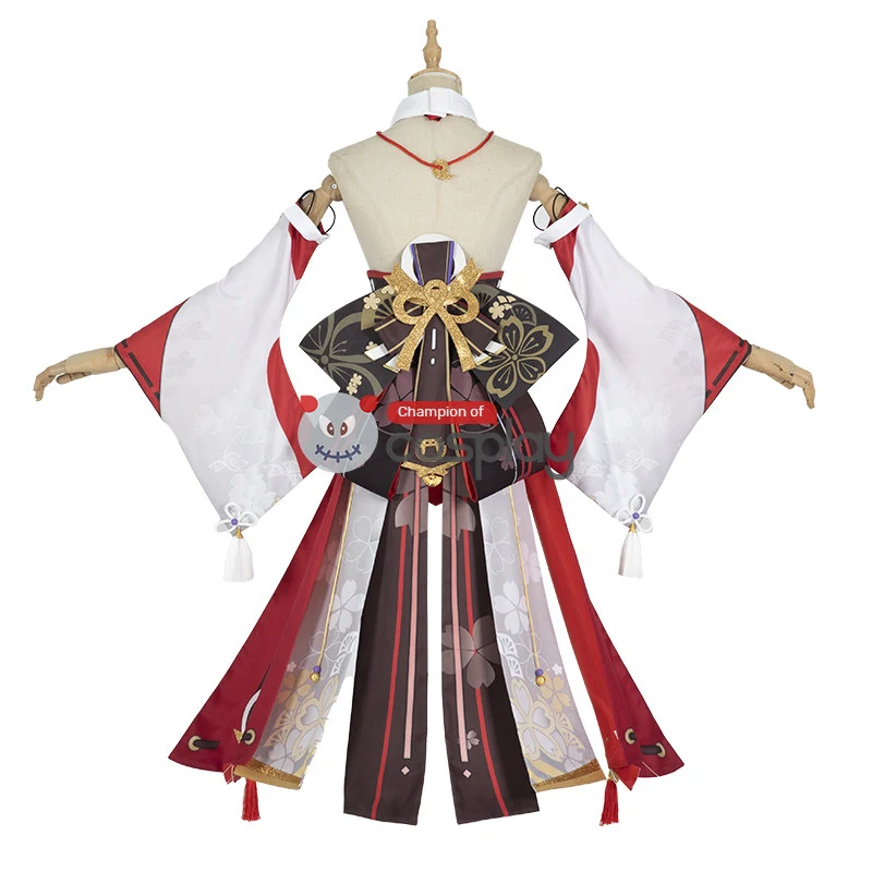 Yae Miko Costume Genshin Impact Cosplay Costume 3 Yae Miko Costume Genshin Impact Cosplay Costume - Image 3