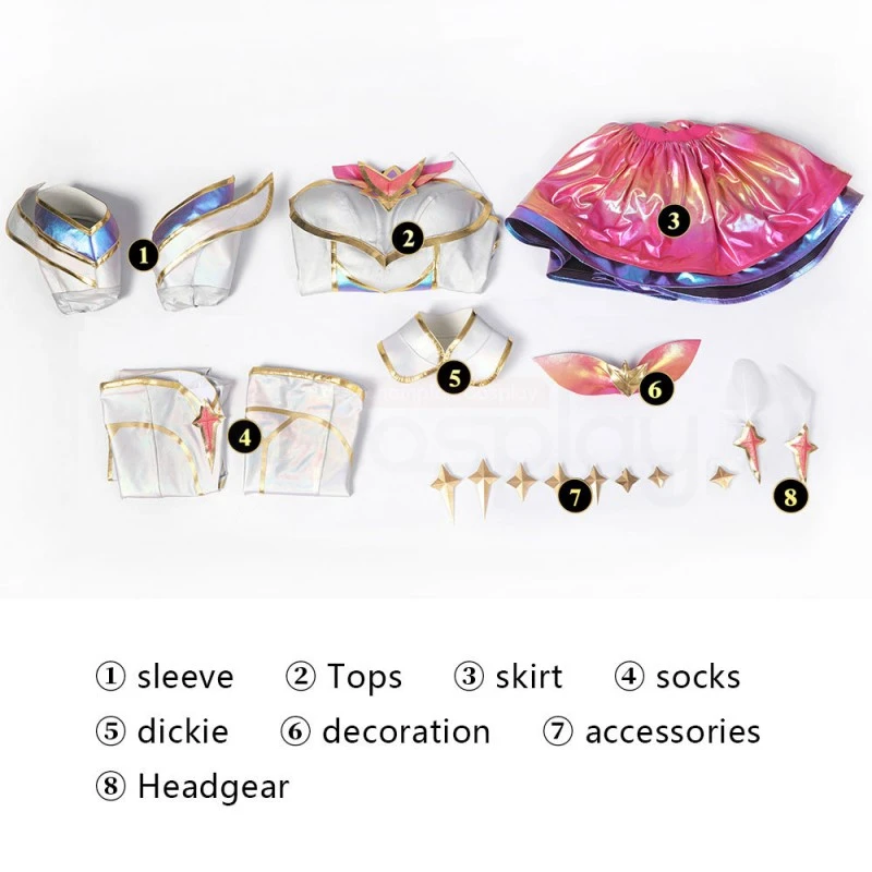 LOL Star Guardian Kaisa Cosplay Costume 2022 League Of Legends Cosplay Suit 5 LOL Star Guardian Kaisa Cosplay Costume 2022 League Of Legends Cosplay Suit - Image 5