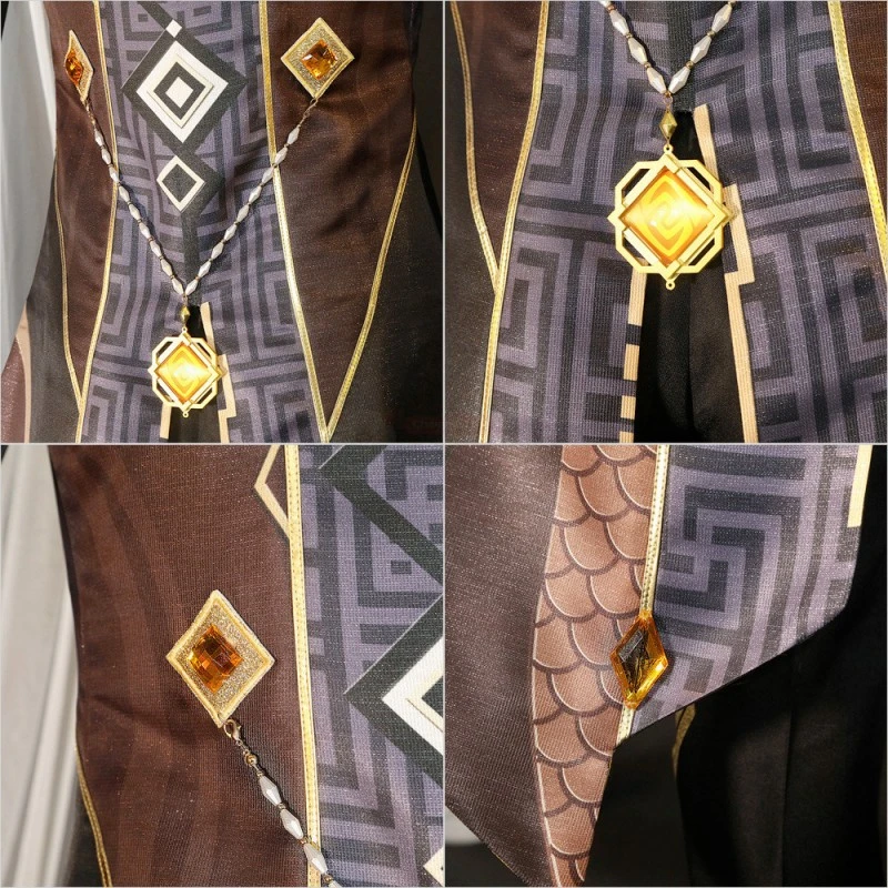 Zhongli Costume Genshin Impact Cosplay Suits 6 Zhongli Costume Genshin Impact Cosplay Suits - Image 6