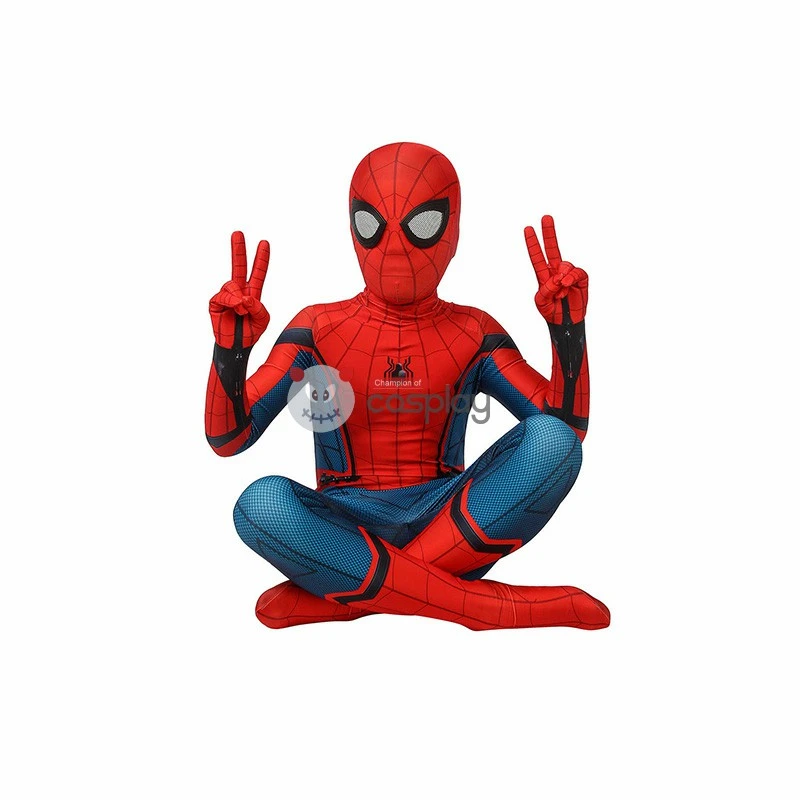 Kids SpiderMan Cosplay Spider-Man Homecoming Cosplay Costumes 5 Kids SpiderMan Cosplay Spider-Man Homecoming Cosplay Costumes - Image 5