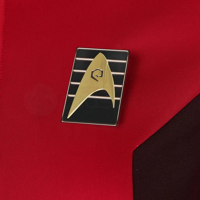 Star Trek Strange New Worlds Nyota Uhura Cosplay Costume Uniform Shirt 6 Star Trek Strange New Worlds Nyota Uhura Cosplay Costume Uniform Shirt - Image 6