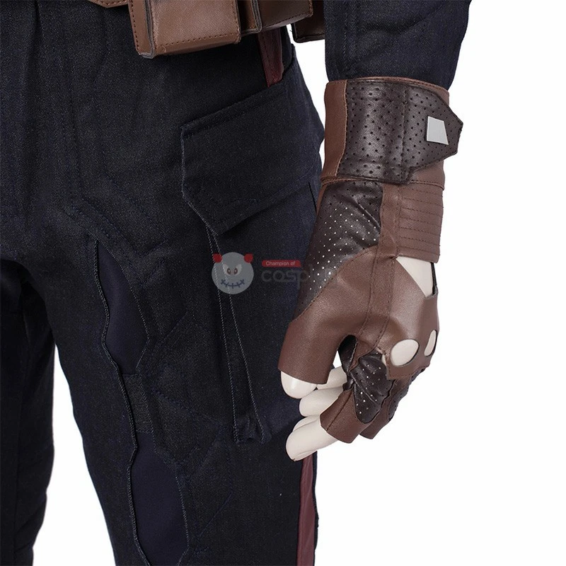 Steve Rogers Costume Avengers Endgame Captain America Cosplay Costumes 6 Steve Rogers Costume Avengers Endgame Captain America Cosplay Costumes - Image 6