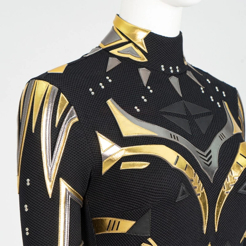 Shuri Black Costume Black Panther Wakanda Forever Cosplay Suit 5 Shuri Black Costume Black Panther Wakanda Forever Cosplay Suit - Image 5