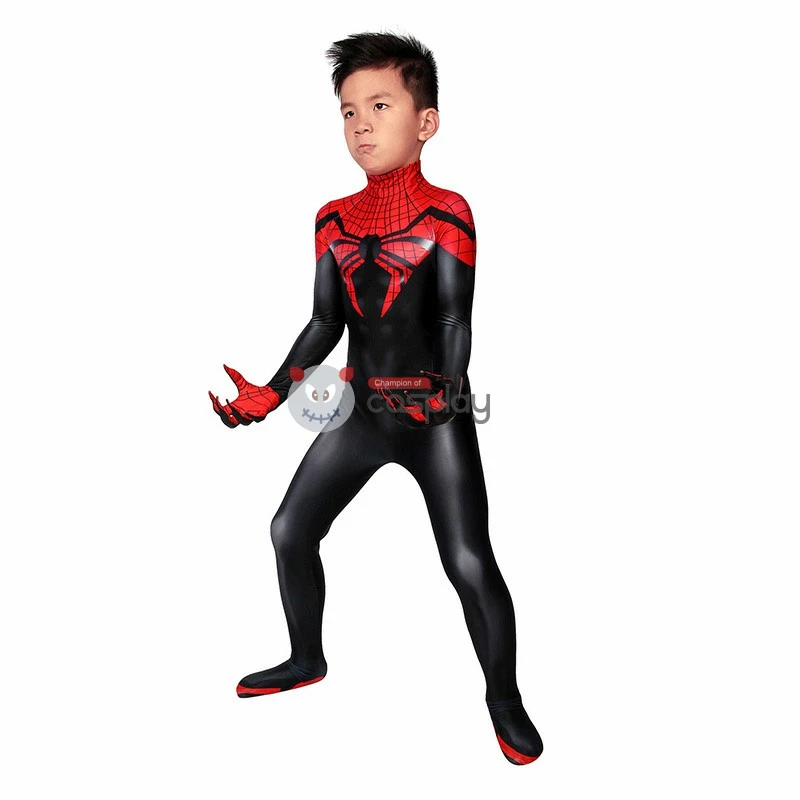 Kids Spider Man Costumes Spider-Man Superior Cosplay Costumes 4 Kids Spider Man Costumes Spider-Man Superior Cosplay Costumes - Image 4