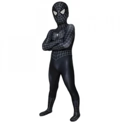 Spiderman 3 Eddie Brock Cosplay Costume Venom Jumpsuit For Kids -Ready To Ship Sales 5 800x800 466