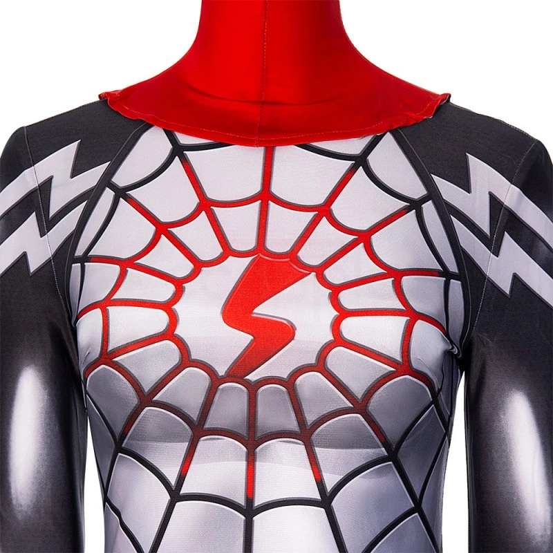 Silk Cindy Moon Cosplay Costume Women Spider-Man Jumpsuit 6 Silk Cindy Moon Cosplay Costume Women Spider-Man Jumpsuit - Image 6