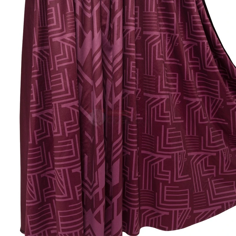 WandaVision Scarlet Witch Costume 2021 New Wanda Cosplay Suit Knit Edition 6 WandaVision Scarlet Witch Costume 2021 New Wanda Cosplay Suit Knit Edition - Image 6