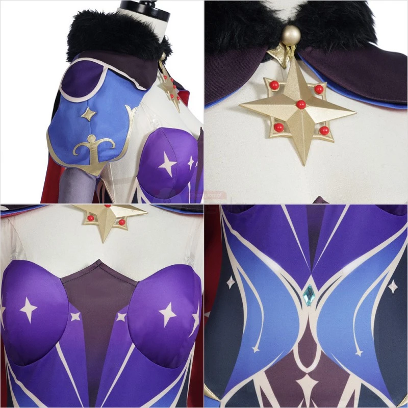 Mona Costume New Genshin Impact Mona Cosplay Suit 6 Mona Costume New Genshin Impact Mona Cosplay Suit - Image 6